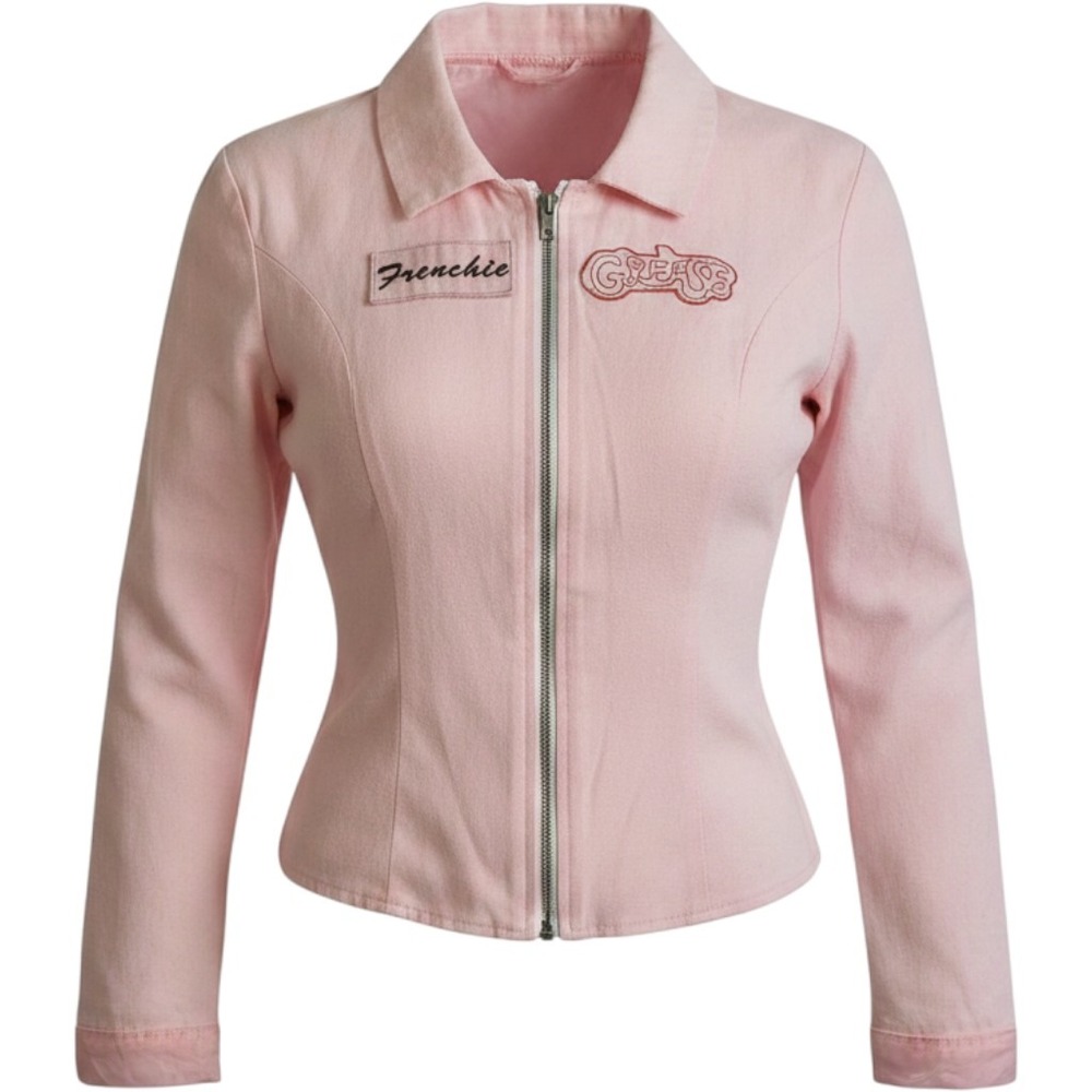 Official‎ Grease Movie Frenchy Costume Jacket Pink Ladies Large